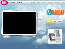 Tablet Screenshot of antalyatipfen.com